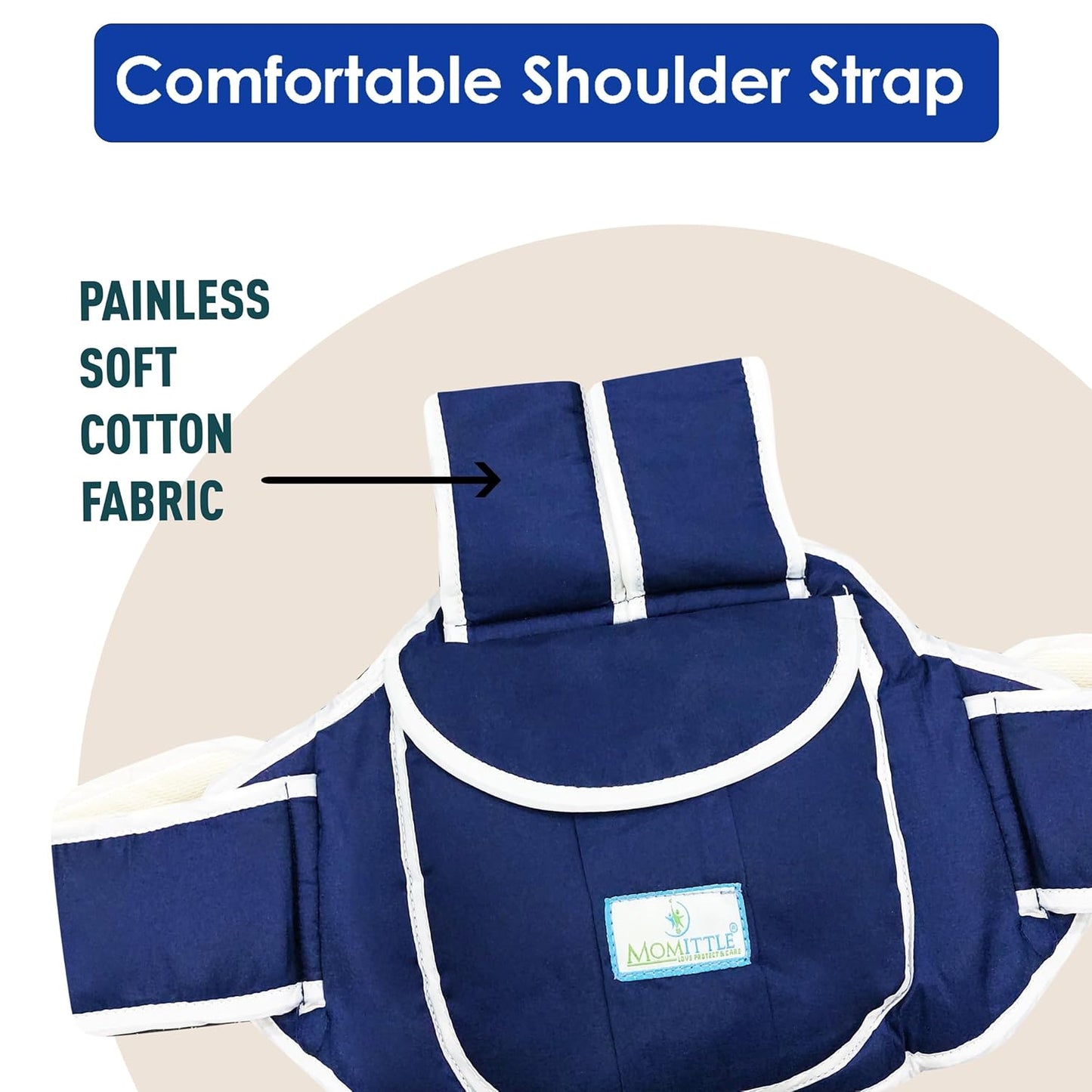 Reusable Two Wheeler Safety Strap Belt for Kid's 2-6 Year (Pack Of 1)