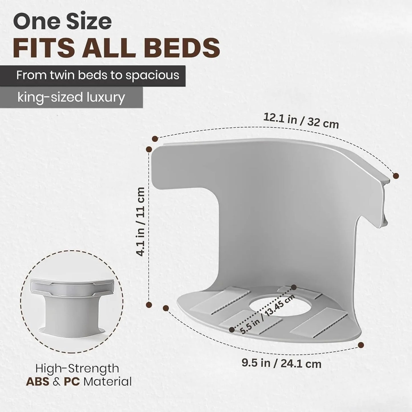 Bed Sheet Heavy Duty Lock Grippers for Bed ( Pack Of 4 Pieces )